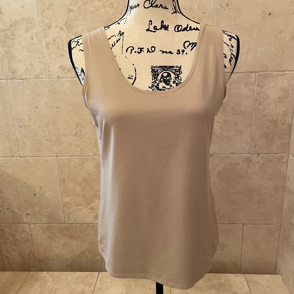 CHICO’S TANK TOP IN CREAMY BEIGE FOR GOING PLACES